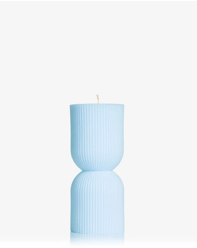 XRJ Celebrations - Spice Midi Candle Pastel Blue