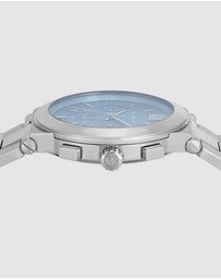 Michael Kors - Billie Silver Tone Chronograph Watch