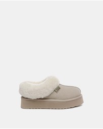 EVERAU - EverAU Ugg Gabri Cow Suede Upper House Shoes