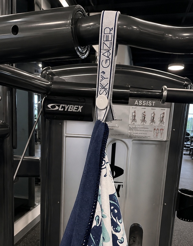 Sky Gazer - Hooded Gym Towel