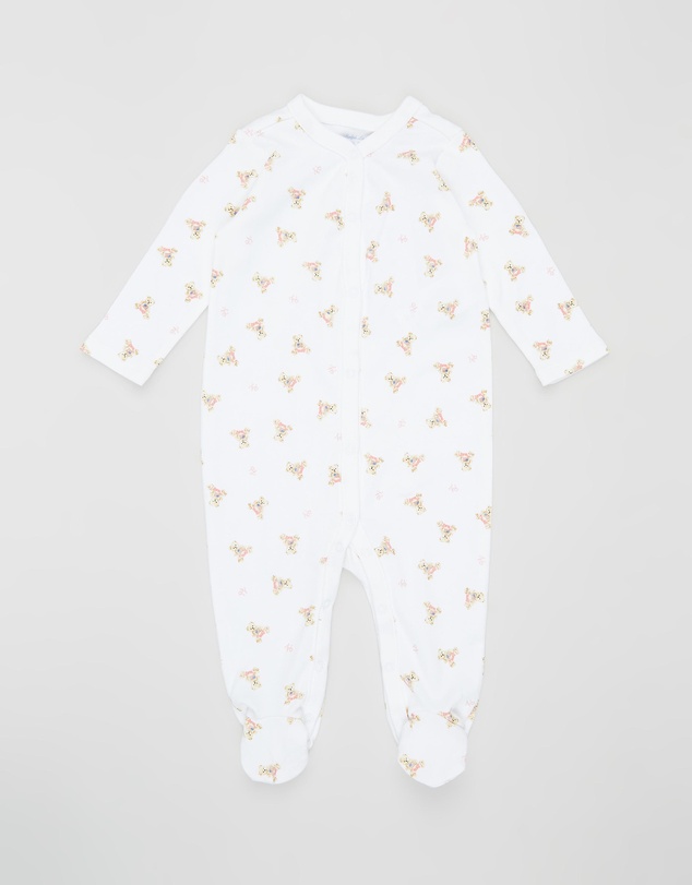 Polo Ralph Lauren - Polo Bear Cotton Coverall - Babies