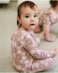 Kynd Baby - Day Or Night Onesie in Bold Floral