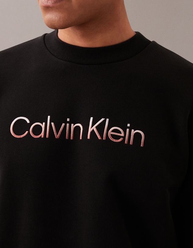 Calvin Klein - Embroidered Ombre Logo Sweatshirt