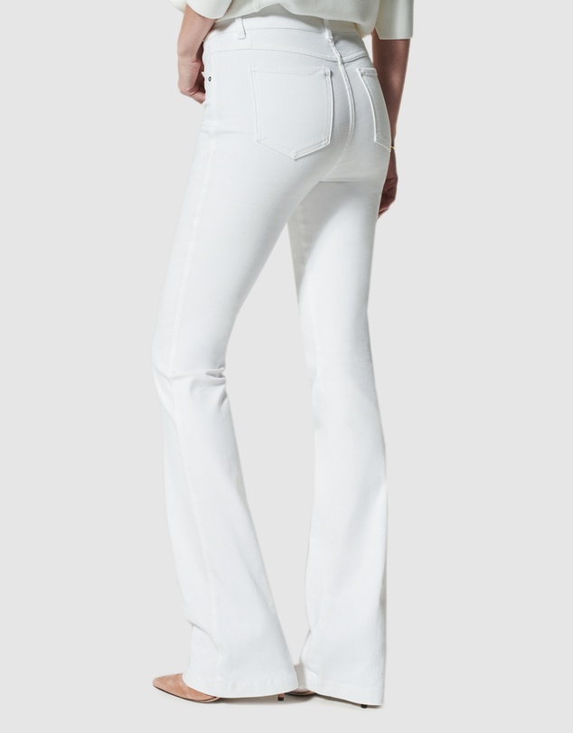 Spanx - Denim Flare Jeans - White