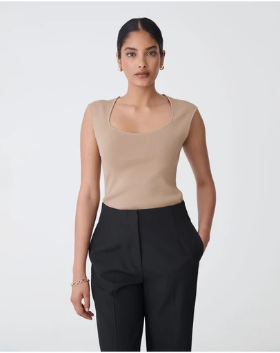 Forcast - Kingsley Knit Top