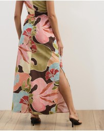 Atmos&Here - Gerogie Cotton Poplin Midi Dress
