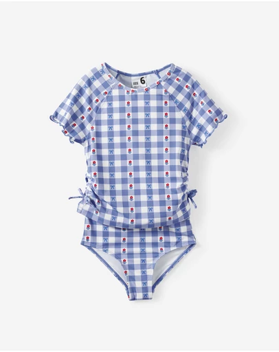 Cotton On Kids - Florence S/S Rashie And Bikini Bottom Set