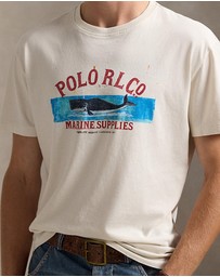 Polo Ralph Lauren - Classic Fit Jersey Graphic T-Shirt