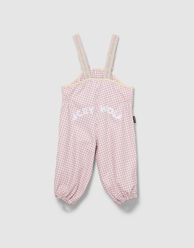 Crywolf - BABY WANDER OVERALL Gingham