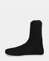 Quiksilver - Mens 3mm Highline Split Toe Neoprene Sock Booties