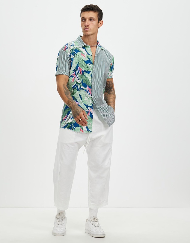 Surrounded By Ghosts - The Eskolaite Linen Drawstring Pants