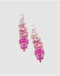Honey and Beau - Mika Crystal Earring