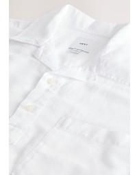NEXT - Linen Blend Short Sleeve Shirt