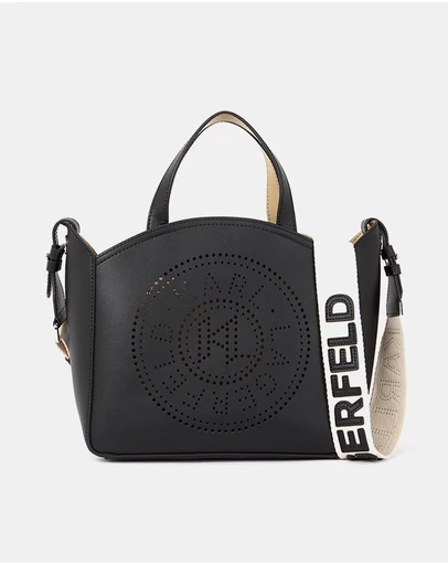 Karl Lagerfeld - K/Circle Perforated Small Tote Bag