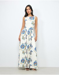 AERE - Elysia Jersey Midi Dress