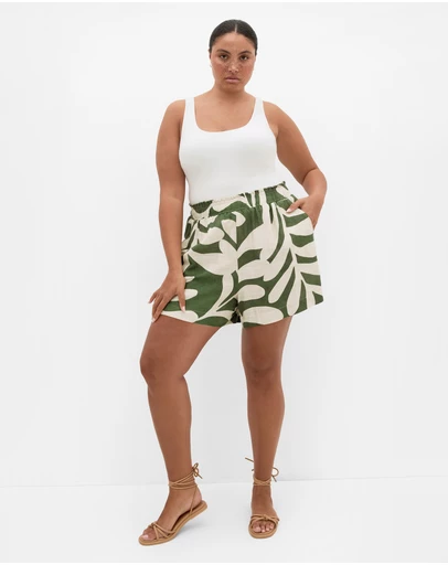 City Chic - Taranto Print Short