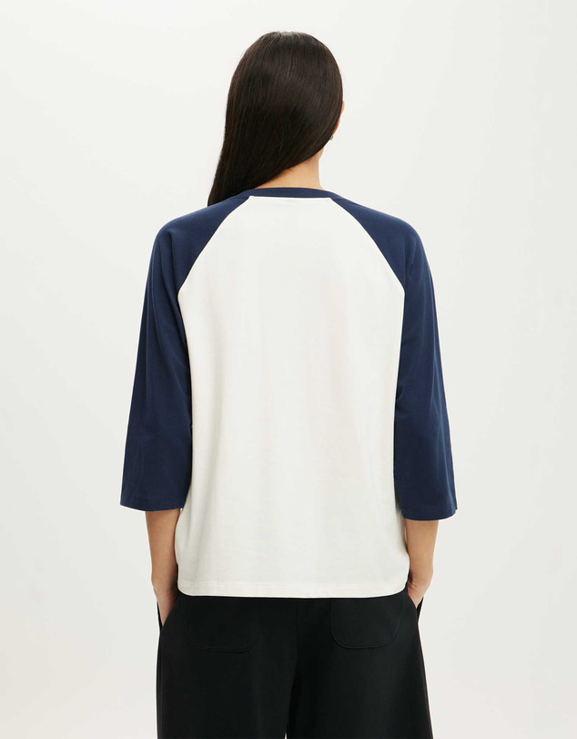 Cotton On Body Active - Active 3/4 Sleeve Graphic Raglan Tee