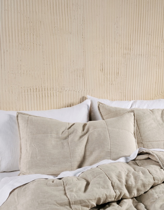 Linen House - Nimes Pure Linen Pillow Sham Pair
