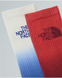 The North Face - 2-Pack Everyday Dip Dyew Crew Socks