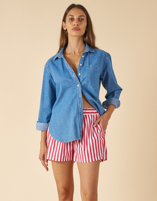CAMIXA - Shoshana Striped Shorts