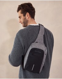 Pierre Cardin - Pierre Cardin Men's Nylon Sling Bag