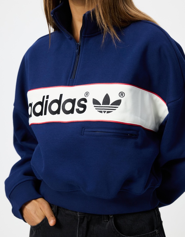 adidas Originals - adiSignature NY Quarter Zip Sweatshirt