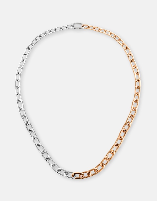 Daniel Wellington - Contrast Link Necklace Two Tone