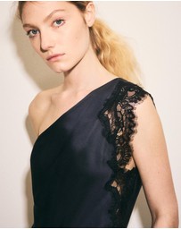 M.N.G - Asymmetric Lace Camisole Top