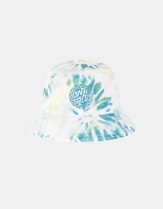 Santa Cruz - Malba Crash Dot Mono Reversible Bucket Hat - Teens