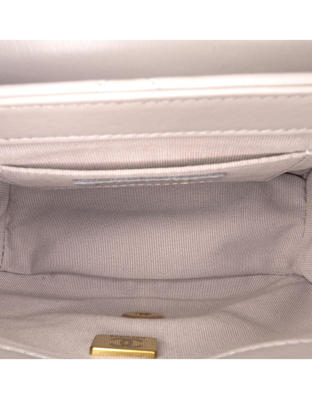 Pre-Loved by Azura Reborn - Pre-Loved CC Quilted Lambskin Rounded Flap