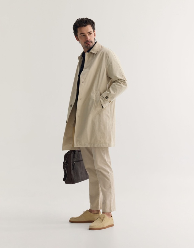 Oxford - Jay Cotton Twill Trench Coat