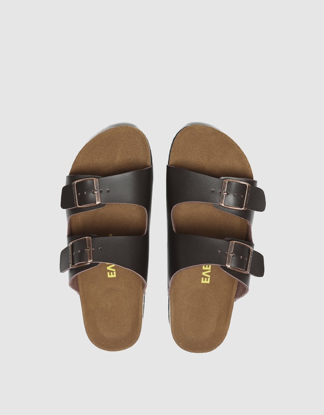 EVERAU - EverAU Ugg Mick Sandal Slides Cow Suede Upper Sandals
