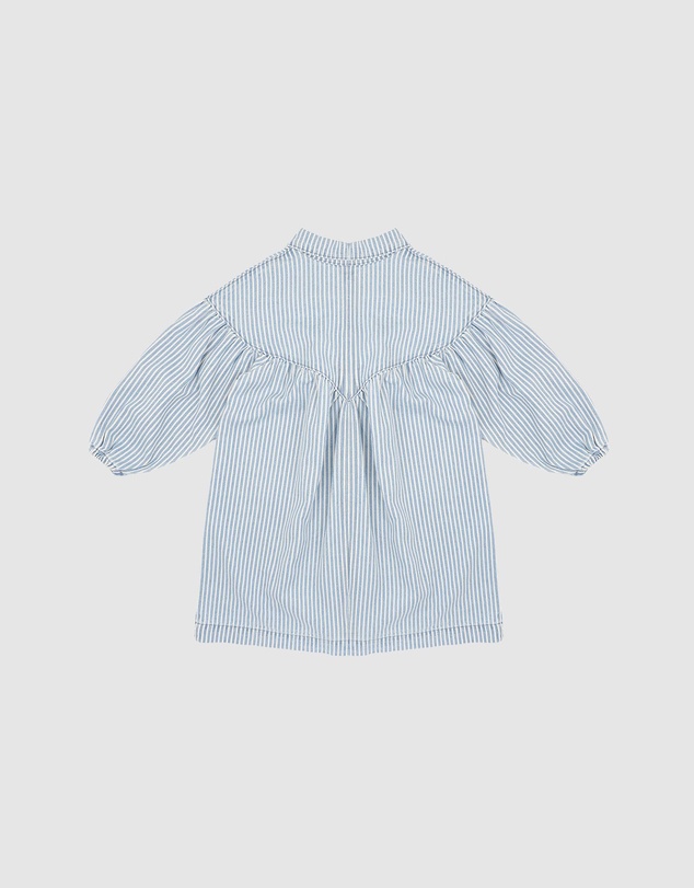 Fox & Finch - Winter Vacay Stripe Denim Dress - Kids