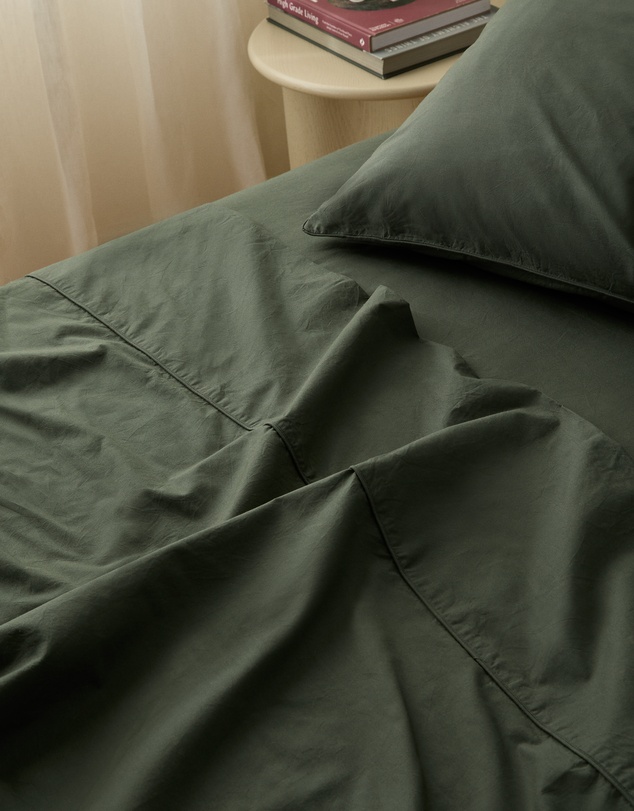 Sheet Society - Leo Washed Cotton Full Sheet Set