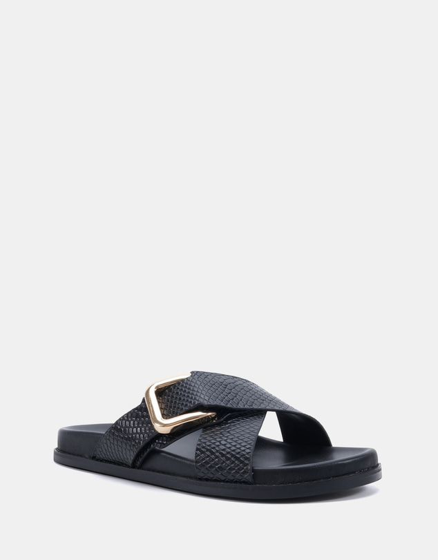 Clarks - Sorrento Black Snake