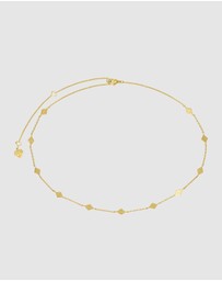 Wanderlust + Co - Zyia Gold Choker Necklace