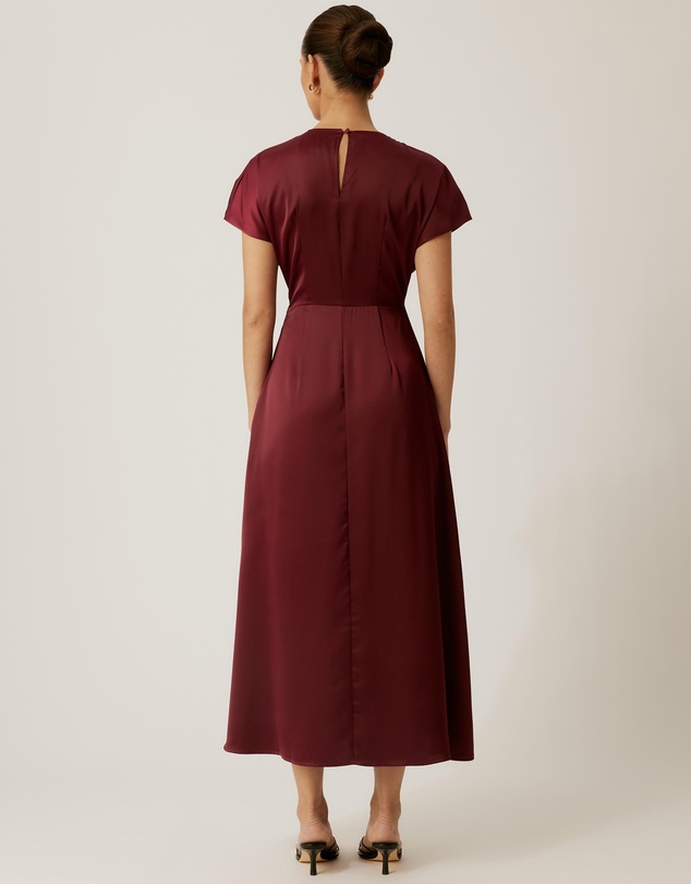 Tussah - Reena Satin Midi Dress