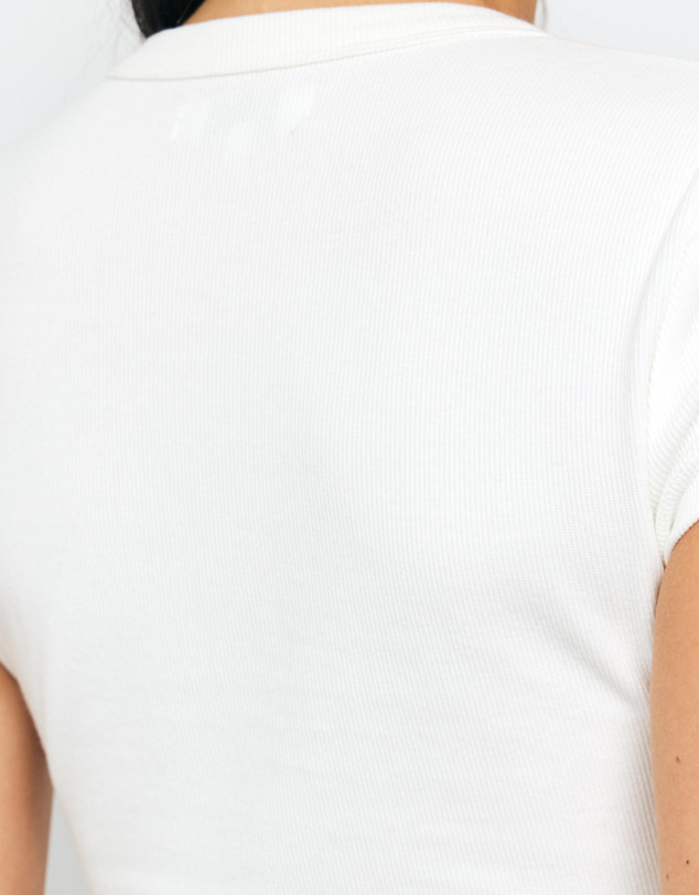 AERE - Deep Scoop Cotton T-Shirt