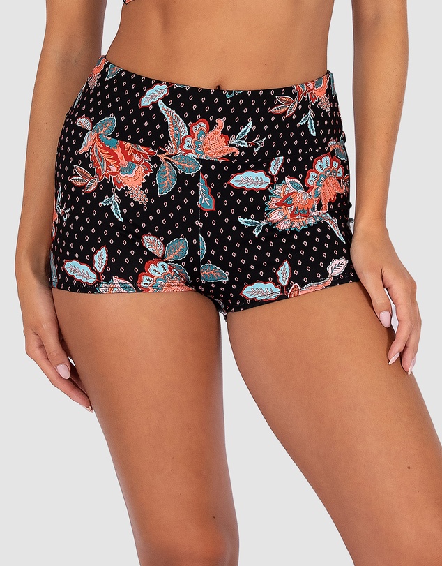Baku Swimwear - Spice Temple Extra Firm Beach Short Bikini Bottom
