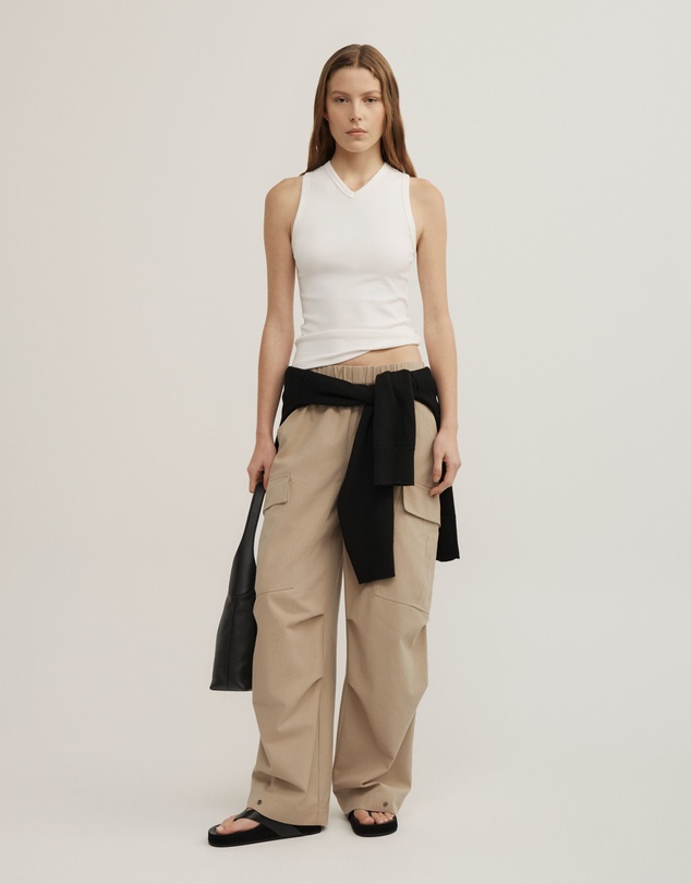 Witchery - High V-neck Tank