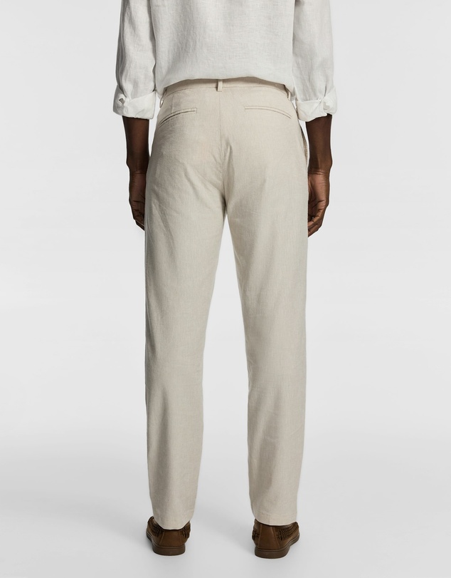 yd. - Huxley Relaxed Linen Blend Chino