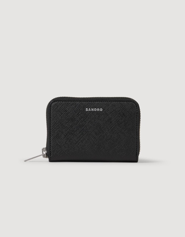 Sandro - Wallet Zip Small Leather Goods