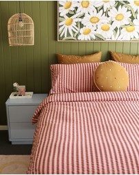 Mosey Me - Sundae Seersucker Quilt Cover