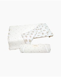 Living Textiles - Deluxe Nap Mat - Cuddly Bear