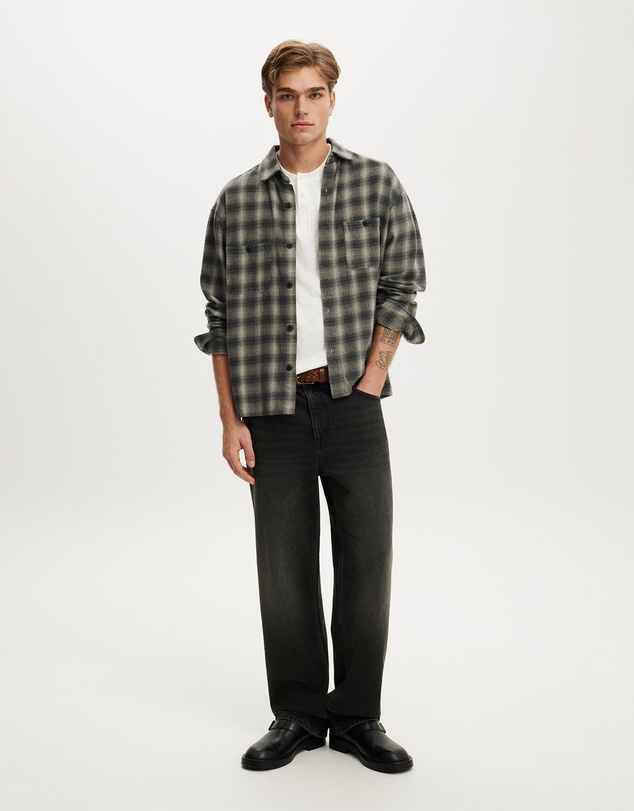 Cotton On - Fitted Henley T-Shirt