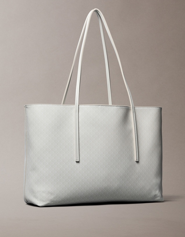 Calvin Klein - Allover Monogram Logo Tote Bag with Pouch