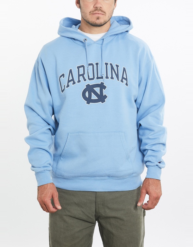 Vintage by The Real Deal - Pre Loved - Vintage University of North Carolina Hooded Sweatshirt
