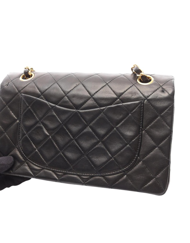 Pre-Loved by Azura Reborn - Pre-Loved Small Classic Lambskin Double Flap