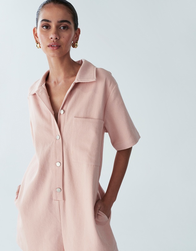 ST MRLO - Sandra Denim Playsuit