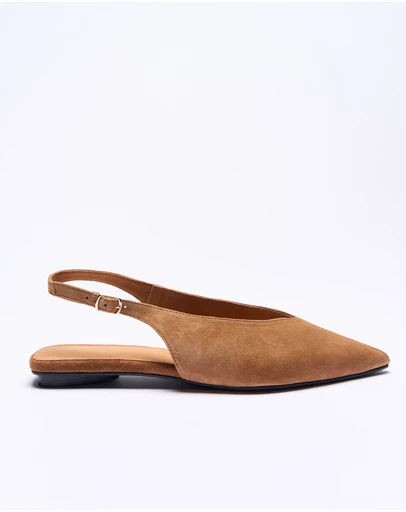 Walnut Melbourne - Sabine Leather Flat